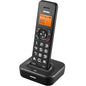 BRONDI BRAVO STAR BLACK CORDLESS PHONE WITH LARGE BACKLIT BUTTONS