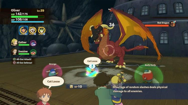 Ni No Kuni: Der Fluch der Weißen Königin Remastered PS4 Spiel EU Italienisch