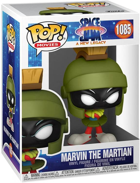 Funko Pop Space Jam A New Legacy 1085 - Marvin der Marsmensch Vinyl-Actionfigur