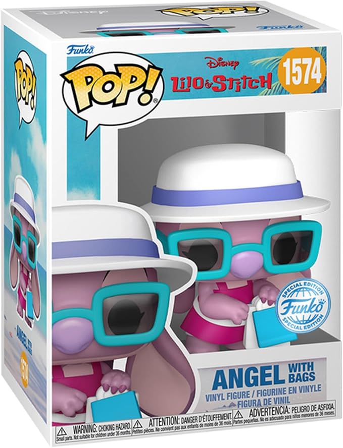 Funko Pop! Disney - Lilo & Stitch (1574) Angel With Bags Vinylfigur 9cm