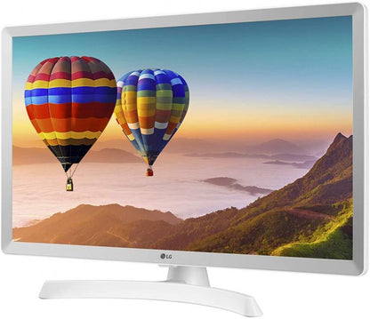 LG Smart TV 28TQ515S LED Full HD Monitor WXGA DVB-T2 Wi-Fi Netflix DAZN Weiß
