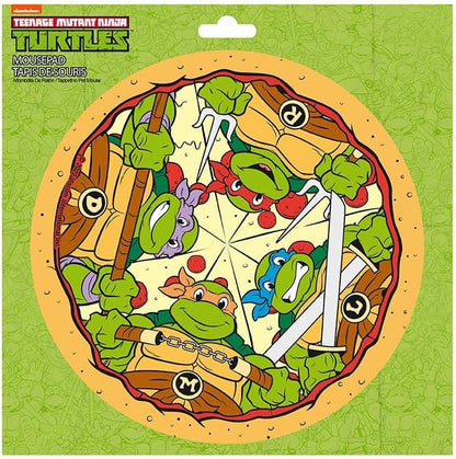 ABYSTYLE - Teenage Mutant Ninja Turtles (Pizza) Weiches Mauspad 23,5cm
