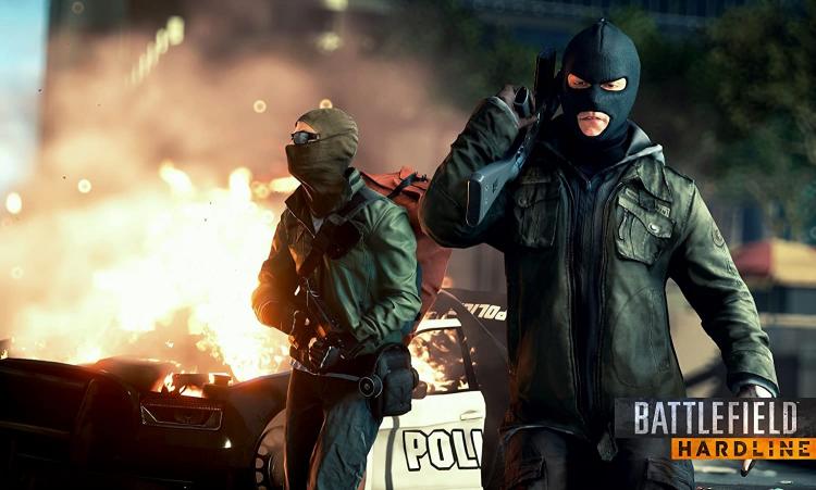 BATTLEFIELD HARDLINE PS4 SPIEL DEUTSCH PLAYSTATION 4 VIDEOSPIEL EU VERSCHWEISST