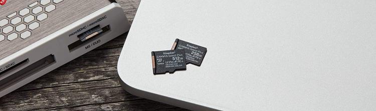 Kingston Micro SD 32 GB + Adapter Canvas Plus SDCS2 32 GB Klasse 10 100 MB/s