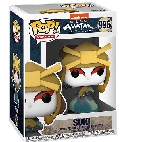 Funko Pop Avatar Der letzte Airbender 996 Suki Vinylfigur Animation Statuette