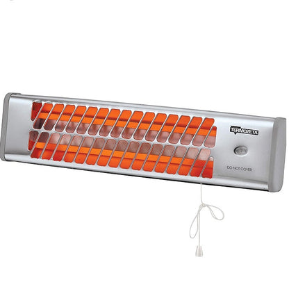 Termozeta Stufa Quarzo Alogena A Parete Muro Soffitto Ip24 Elettrica 1200W Tzr04