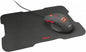 Trust Ziva Wired Gaming Mouse + Pad Mat 6 Illuminated LED Gaming Buttons