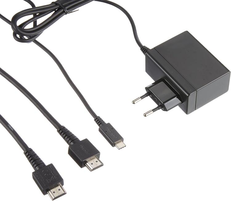 Nintendo Switch Dock Set – Basis + Adapter + Netzteil + HDMI-Kabel für TV