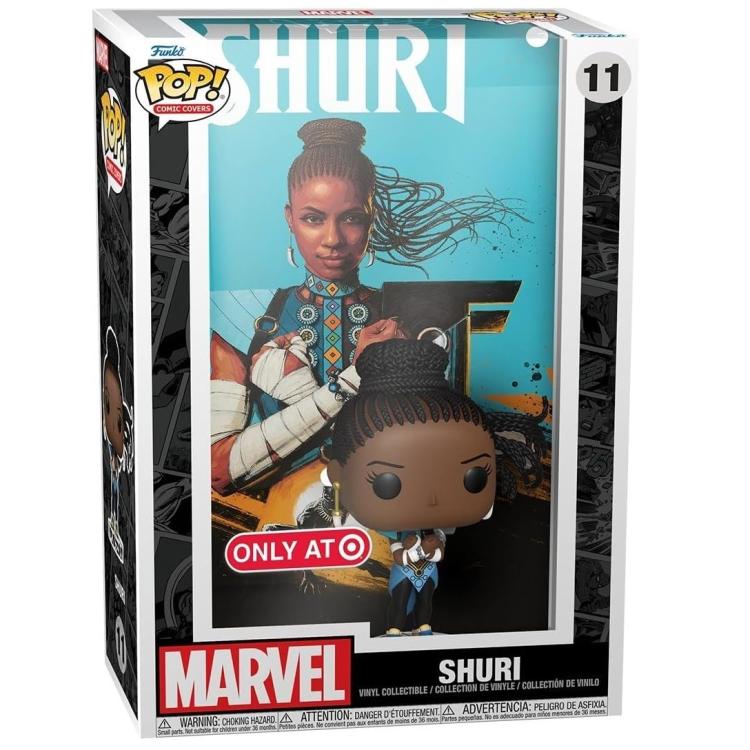 Funko Pop! Comic Cover - Marvel (11) Shuri Vinylfigur 9 cm Figur