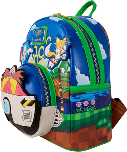 Funko Loungefly - Sonic The Hedgehog - Sonic Mini-Rucksack