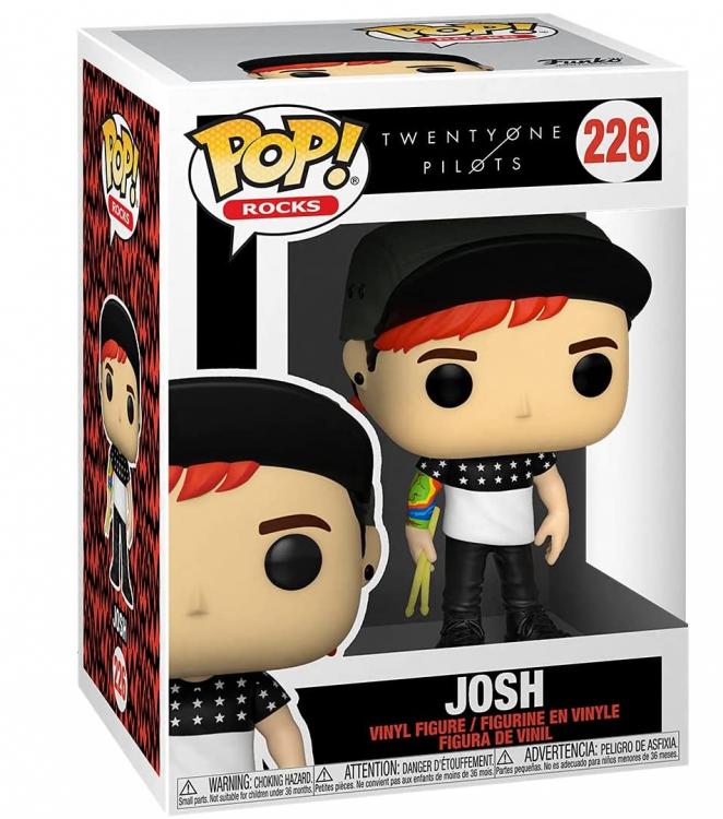 Funko Pop! Rocks Twenty One Pilots – 226 Josh Stressed Out Figur Musik Vinyl