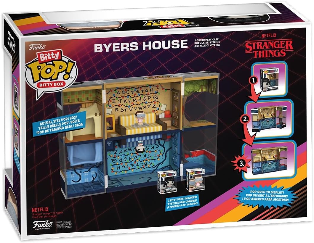 Funko Bitty Pop! Bitty Box – Netflix Stranger Things – Byers House – Vinylfigur