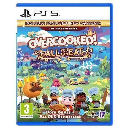Overcooked All You Can Eat Gioco Ps5 Italiano Videogioco PlayStation 5 Nuovo