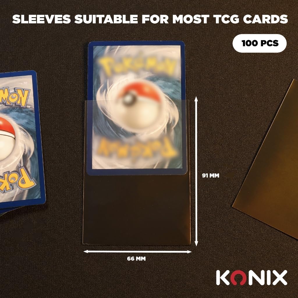 Premium Sleeves For Tgc 100Pz Bustine Proteggi Carte Collezione Protezione Card