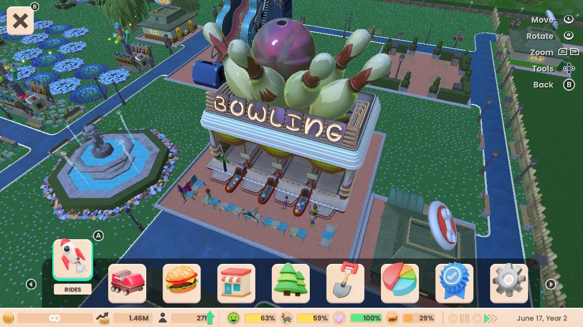 Roller Coaster Tycoon Adventures Deluxe PS4 Spiel Neu Versiegelt
