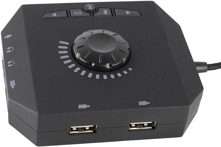 Xtreme Qube Sound Box 7.1 Virtual Surround Steuergerät PS4 PS3 Xbox One PC Switch