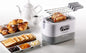 ARIETE ELECTRIC TOASTER REHEAT DEFROST FUNCTION 700W WHITE 159 TOASTIME