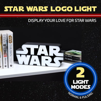 Paladone Lampe Star Wars Logo Leuchte LED Neon 28cm Kult Krieg der Sterne Sw