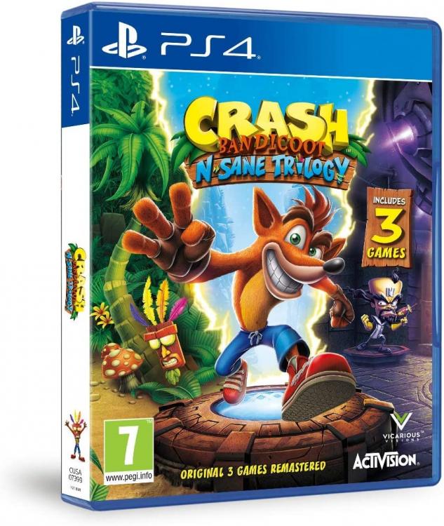 Crash Bandicoot N Sane Trilogy PS4 PlayStation 4 Spiel Deutsch Videospiel Neu