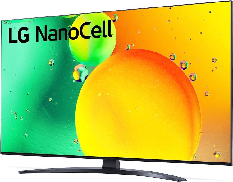 Lg Nanocell 50" Smart TV Uhd 4K Hdr 50Nano766Qa Wi-Fi Web Os WLAN Google Alexa