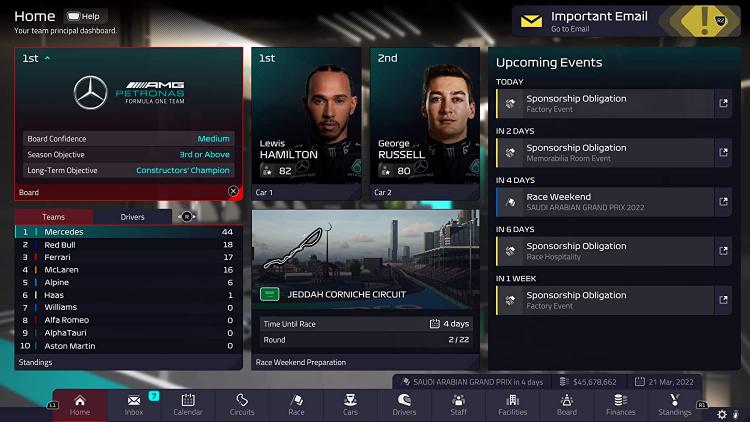 F1 Manager 22 Ps4 Italiano Gioco Ufficiale Fia Formula Uno 2022 Nuovo Sigillato