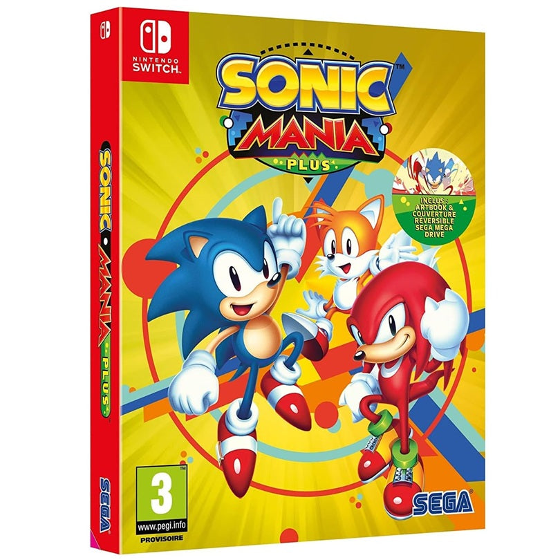 Sonic Mania Plus Nintendo Switch Deutsch Videospiel Neu EU Versiegelt