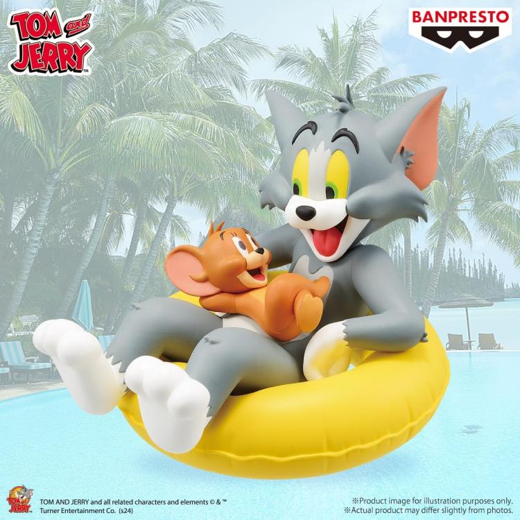 BANDAI NAMCO - BANPRESTO TOM AND JERRY 85 YEARS BESTILES FOREVER PVC 10CM FIGUR
