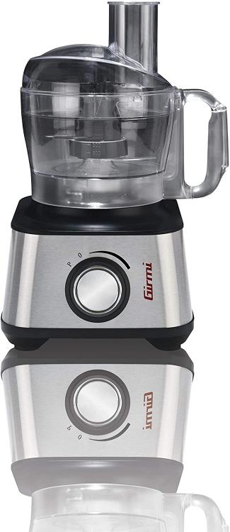 Girmi RB76 Multifunktions-Küchenmaschine 600W Edelstahl Mixer Raspel Zerkleinerer Schneider