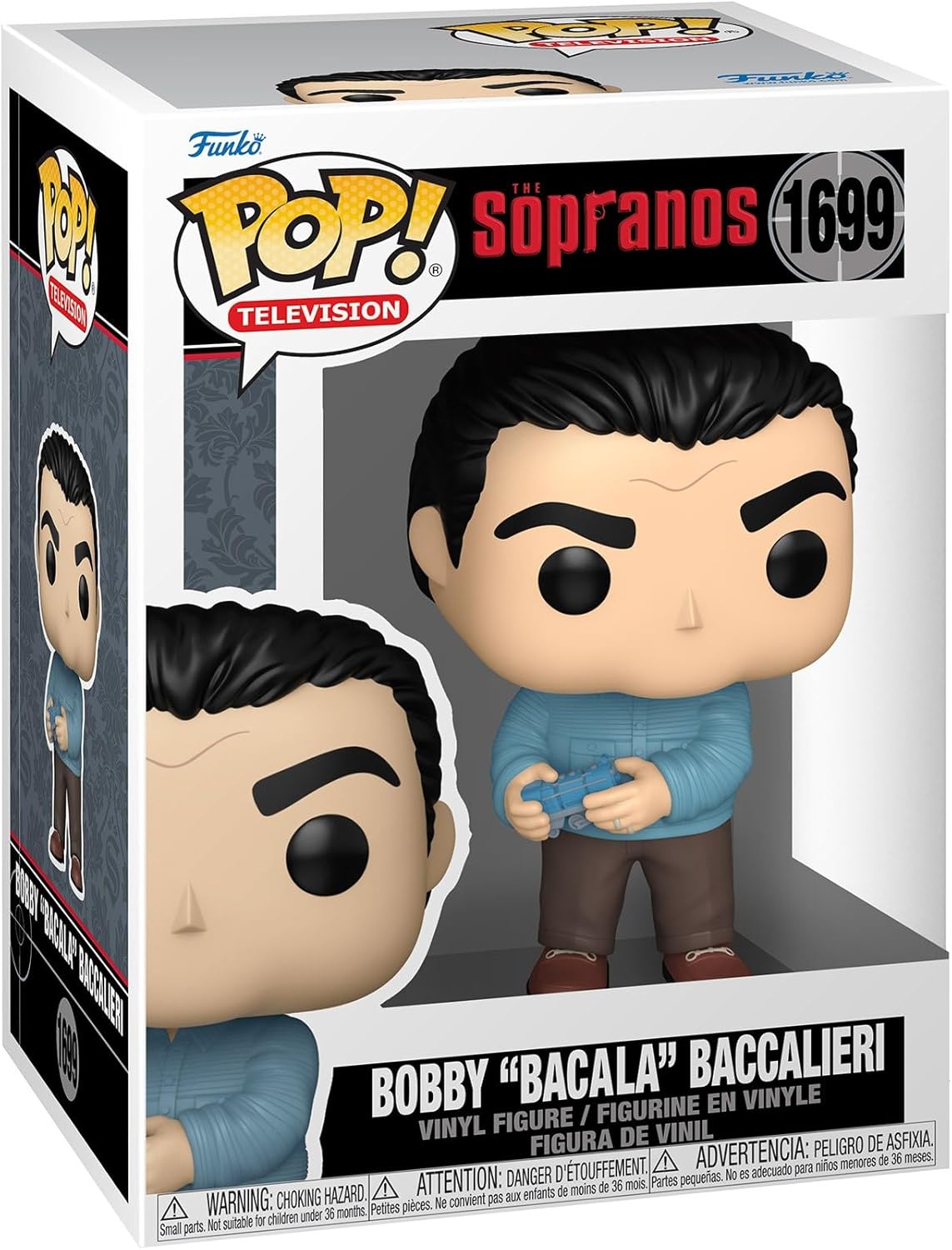 Funko Pop! TV - The Sopranos (1699) Bobby "Baccala" Baccalieri Figure 9cm
