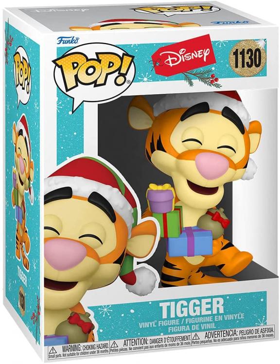 Funko Pop Disney 1130 Tigger Vinyl Holiday Bobble Head Figur 21 Verfügbar PVC