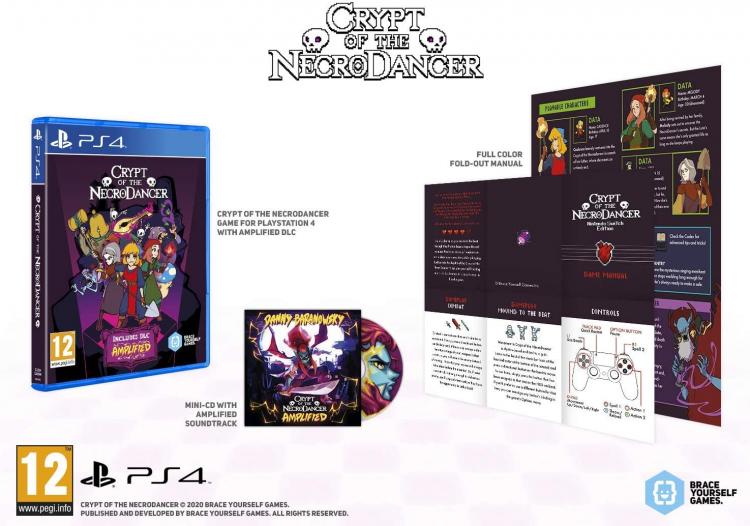 CRYPT OF THE NECRODANCER PS4 VIDEOSPIEL DEUTSCH NEUES SPIEL PLAYSTATION 4