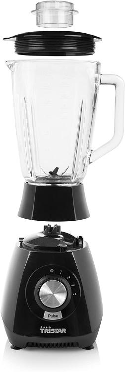 Tristar Standmixer BL-4450 Eiscrusher Glaskrug 1,5 Liter Schwarz