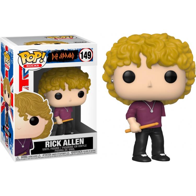 Funko Pop! Rocks - Def Leppard (149) Rick Allen Vinylfigur 9 cm Sammelfigur