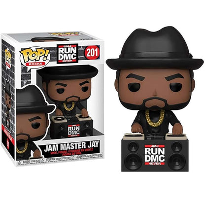 Funko Pop! Rocks - Jmj Run Dmc 4Ever (201) Jam Master Jay Figur 9cm Sammlerfigur