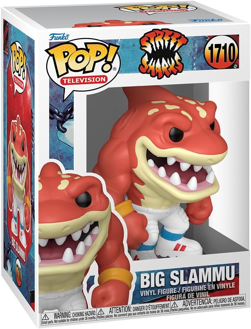 Funko Pop Television Street Sharks - (1710) Big Slammu Figure 9cm