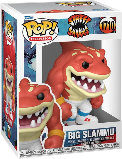 Funko Pop Television Street Sharks - (1710) Big Slammu Figure 9cm
