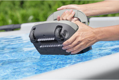 Robot Pulitore Piscina Senza Fili – Batteria 30 Min, Aspira Detriti