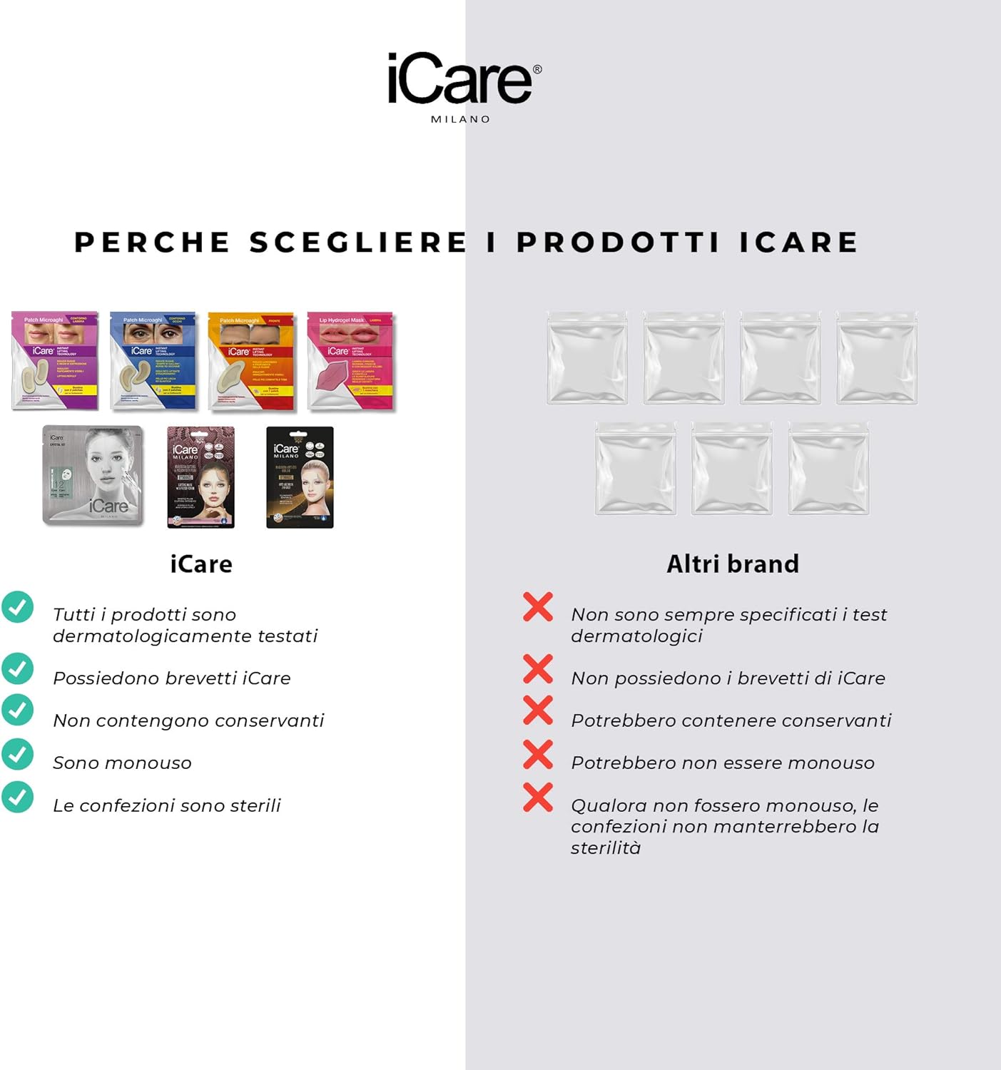 iCare Feuchtigkeitsspendende 2-Phasen-Gesichtsmaske + Crystal Oil Hyaluronsäure Anti-Aging