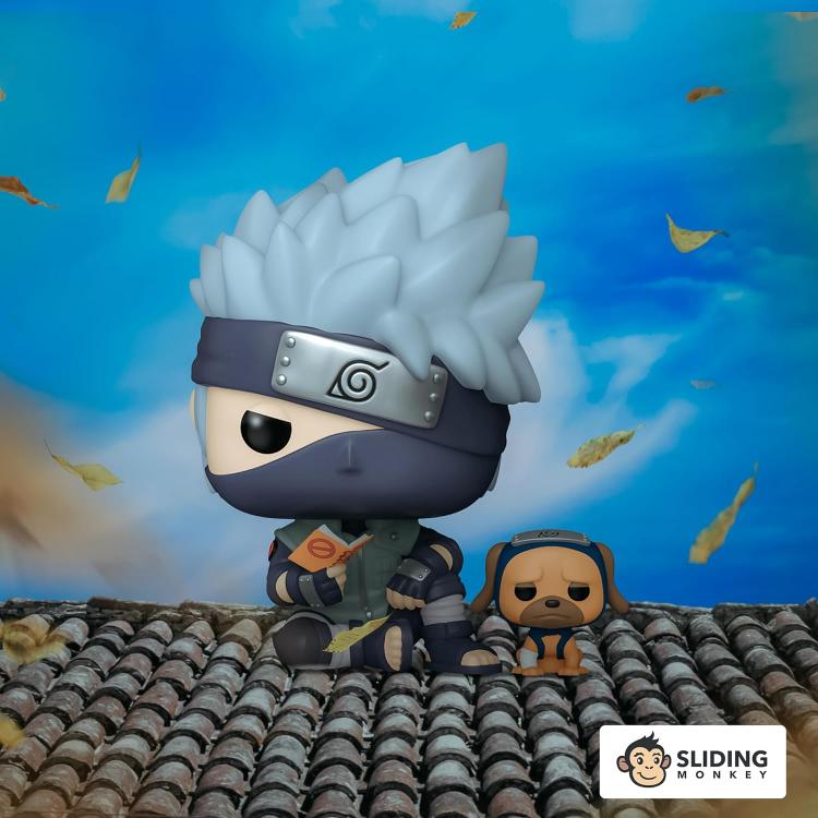 Funko Pop! Animation Naruto Shippuden – (1338) Kakashi Hatake mit Pakkun Special