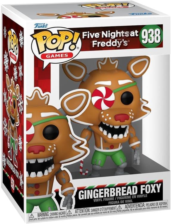 Funko Pop! Games - Five Nights At Freddy'S - (938) Gingerbread Foxy Figur 9cm