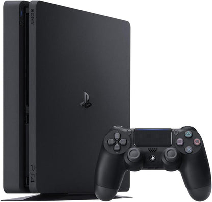 Sony Konsole Playstation 4 Ps4 Slim 500GB D-Chassis Schwarz Italien 2 Jahre Garantie