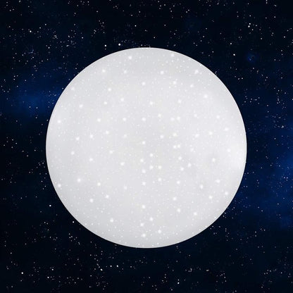 LED-Deckenleuchte 15W Rund Sternenhimmel-Effekt Glitzer Kronleuchter