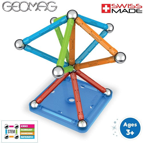 Geomag Classic Color 88 Palline Barrette Magnetiche Multicolor Gioco Costruzione