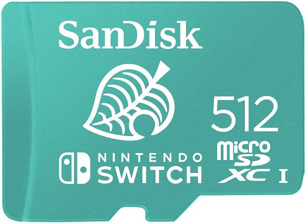 Nintendo Switch SanDisk microSDXC 512 GB Speicherkarte microSD Nintendo Animal Crossing