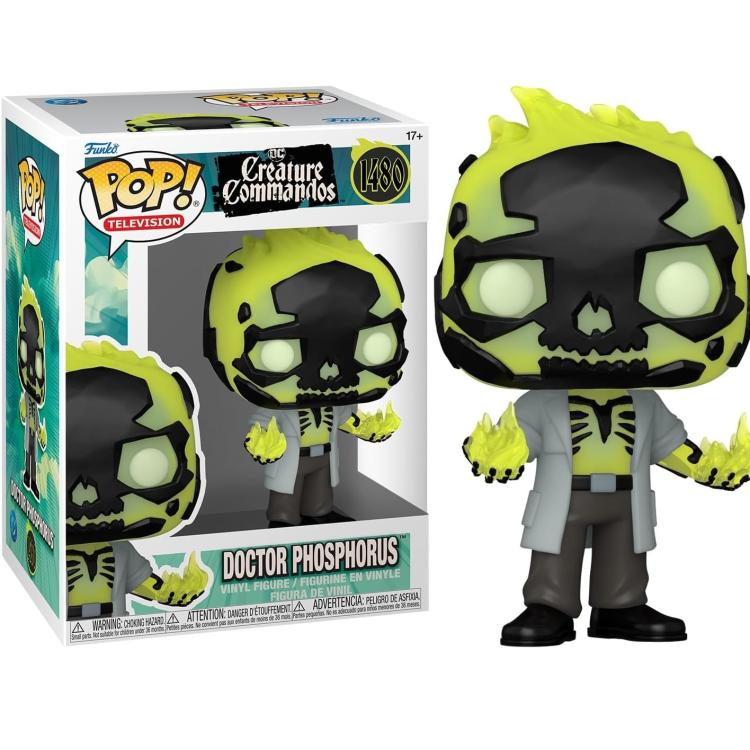 Funko Pop! DC Creature Commandos (1480) Doctor Phosphorus Vinyl-Figur 9 cm