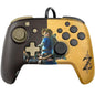 PDP Nintendo Switch Controller Faceoff Deluxe + Audio Wired Joystick Pad Zelda