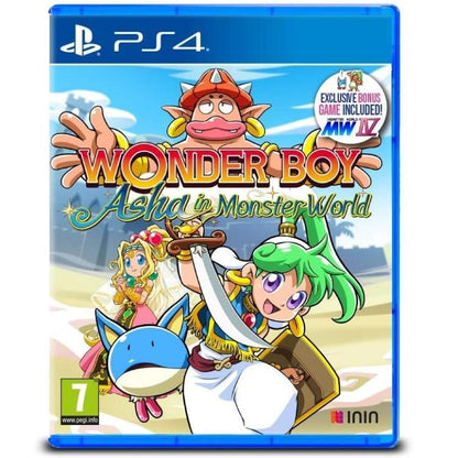 Wonder Boy: Asha In Monster World PS4 Spiel PlayStation 4 Versiegelt EU
