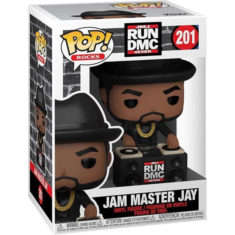 Funko Pop! Rocks - Jmj Run Dmc 4Ever (201) Jam Master Jay Figur 9cm Sammlerfigur