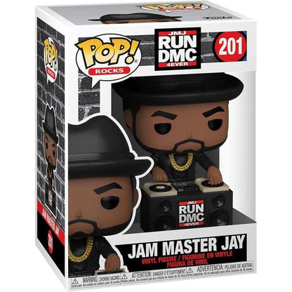 Funko Pop! Rocks - Jmj Run Dmc 4Ever (201) Jam Master Jay Figur 9cm Sammlerfigur
