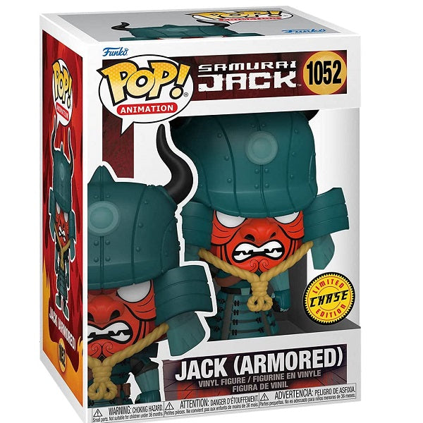 Funko Pop Animation Samurai Jack 1052 Jack Armored Chase Vinyl Figur Prime